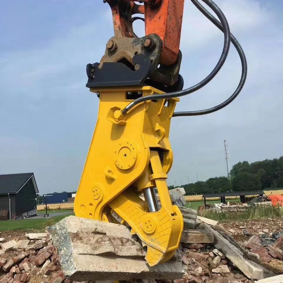 Ec380d Excavator with Rotating Hydraulic Pulverizer, Concrete Crusher, Scrap Cutter, Scrap Shears, Scrap Scissors for Sale