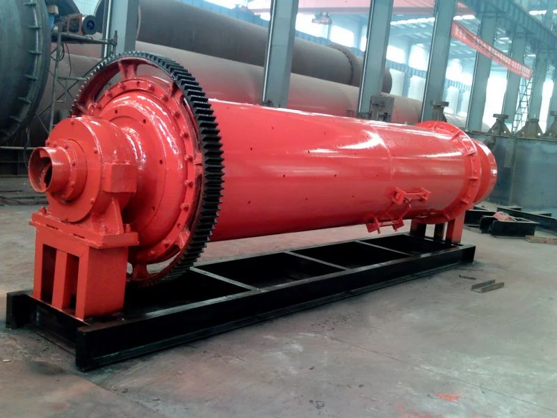 1.5X5.7m Wet Cylinder Grinding Mill / Continuous Wet Ball Mill with Capacity 5tons Per Hour