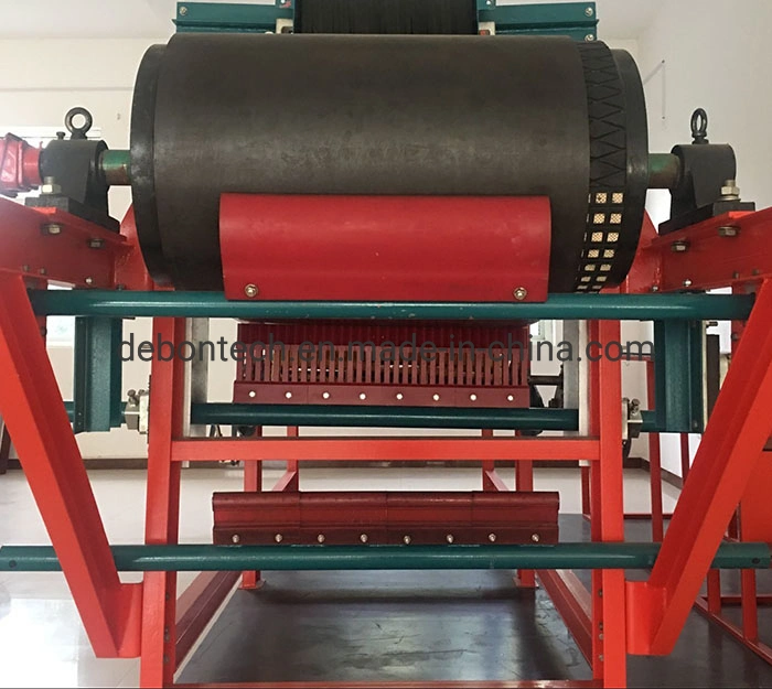 Heavy Duty Head Drum Conveyor Belt Cleaning Machine Polyurethane Scraper