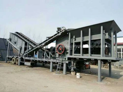 Easy Movable Mobile Stone Crusher Machine Plant for Sale in Philippines/Aggregate Mobile Jaw Impact Cone Crusher Price