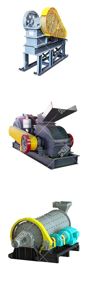 Small Gold Wash Trommel Jaw Crusher Hammer Mill Ball Mill