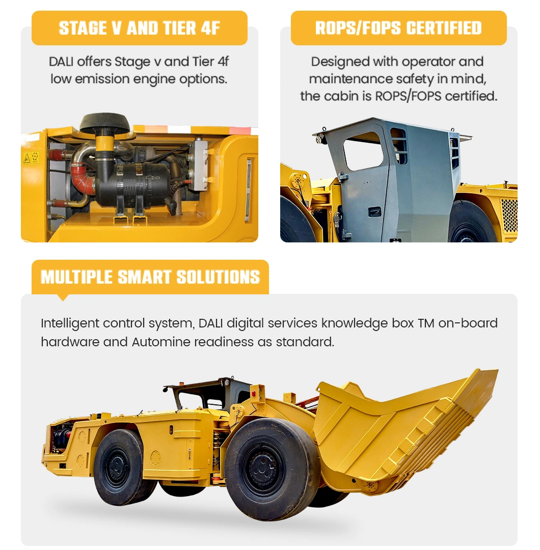 Hot sale mining scoop Custom-designed underground loading equipment