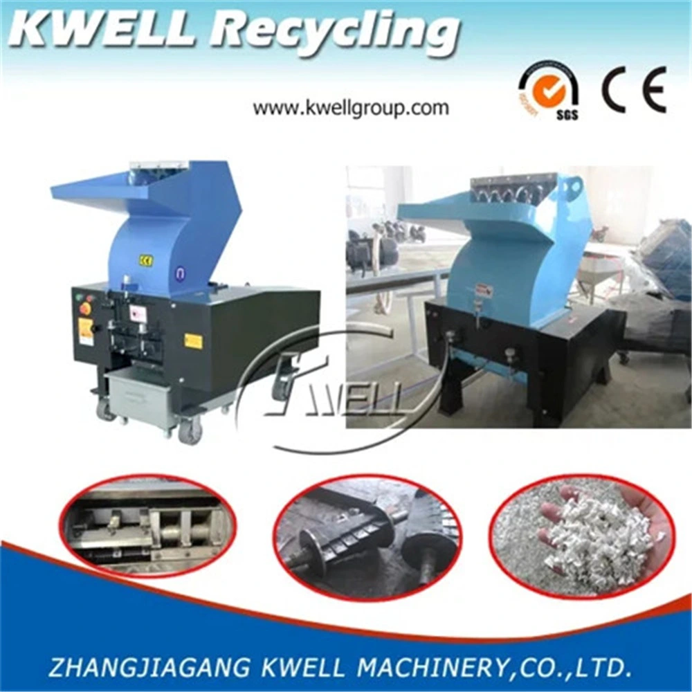 Waste Pet Bottle Breaker Blocks Pet/PE/PP Plastic Granulator Recycling Crusher Machine