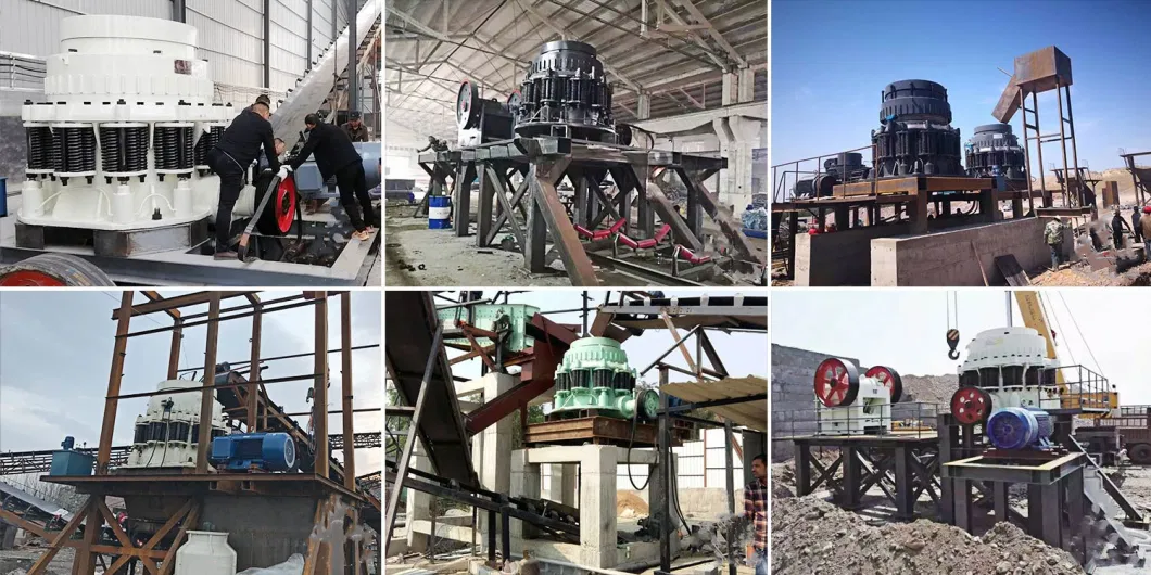 Mining Granite Hard Rock Stone Crushing Machine Iron Ore Symons Cone Crusher