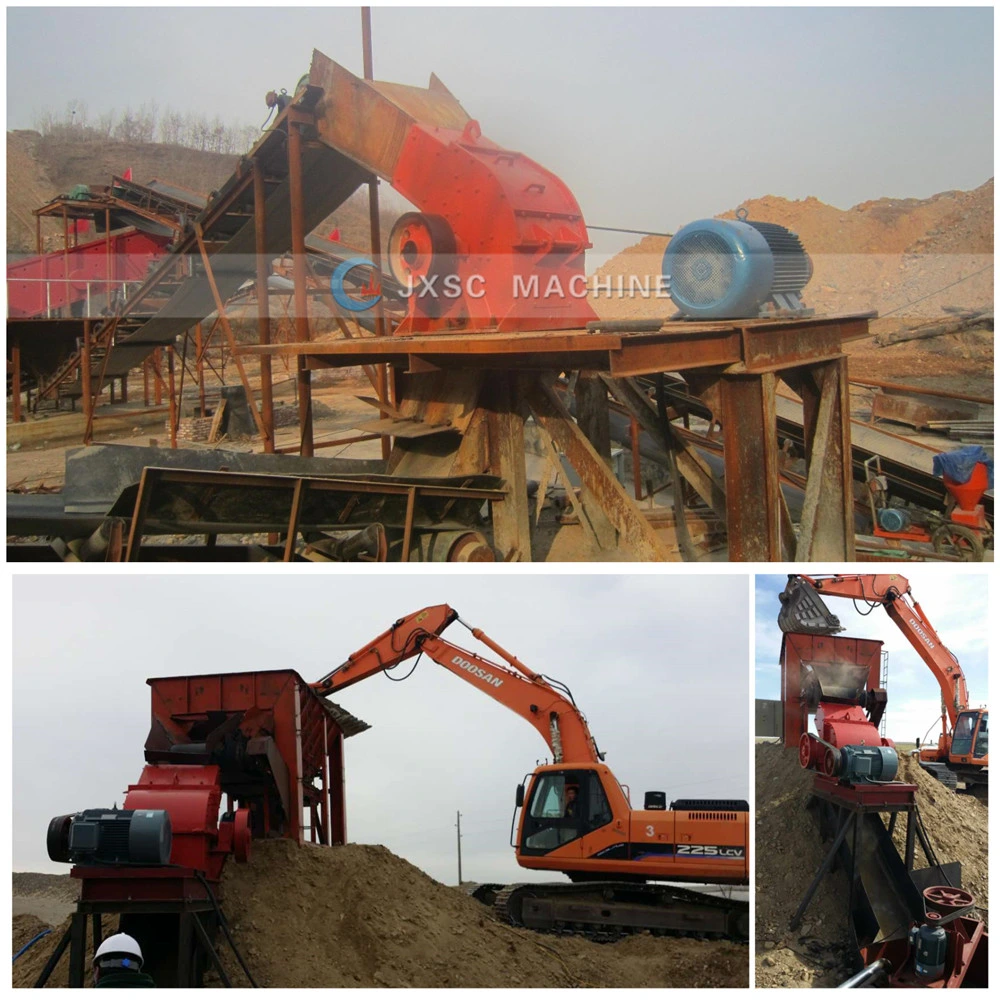 Small Stone Concrete Crushing Machinery Fine Output Size Hammer Crusher