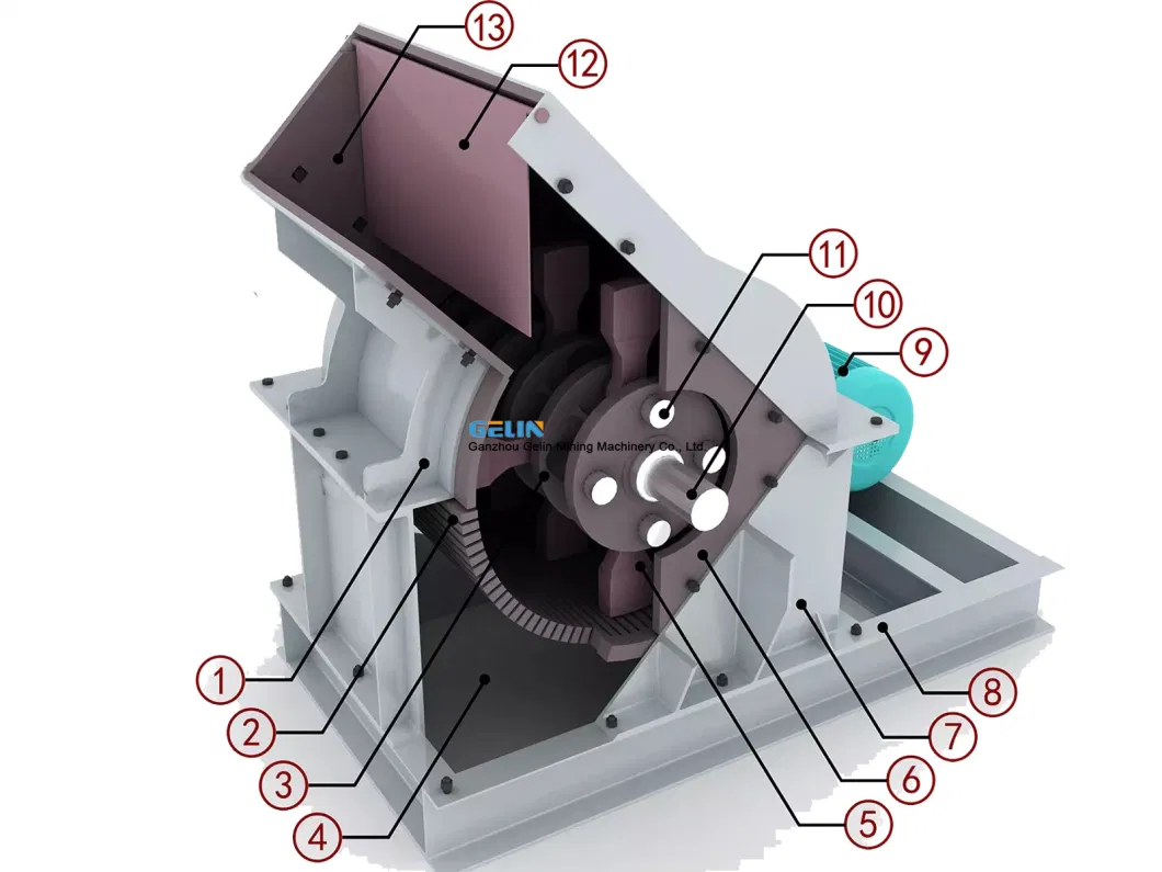 High Quality Sand Maker 100 Tph Stone Crusher Vertical Hammer Crusher