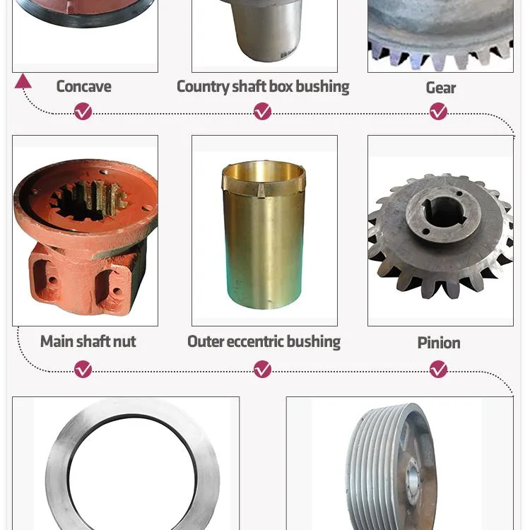 Terex Jaw Stone Crusher Parts