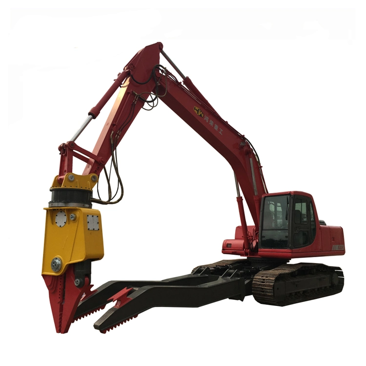 Demolition Excavator Hydraulic Crusher Hydraulic Pulverizer with Rotate for 20ton