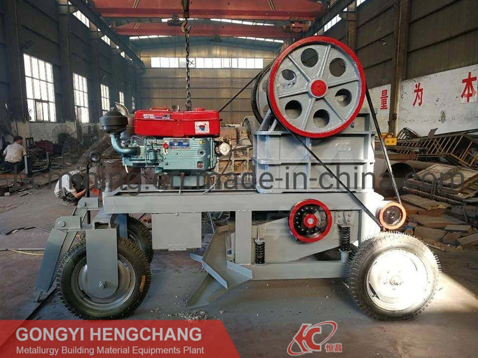 Good Quality Mobile Rock Sand Stone Diesel Crushing Plant