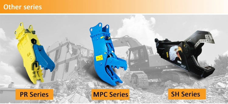 Demolition Tools Excavator Hydraulic Concrete Crusher