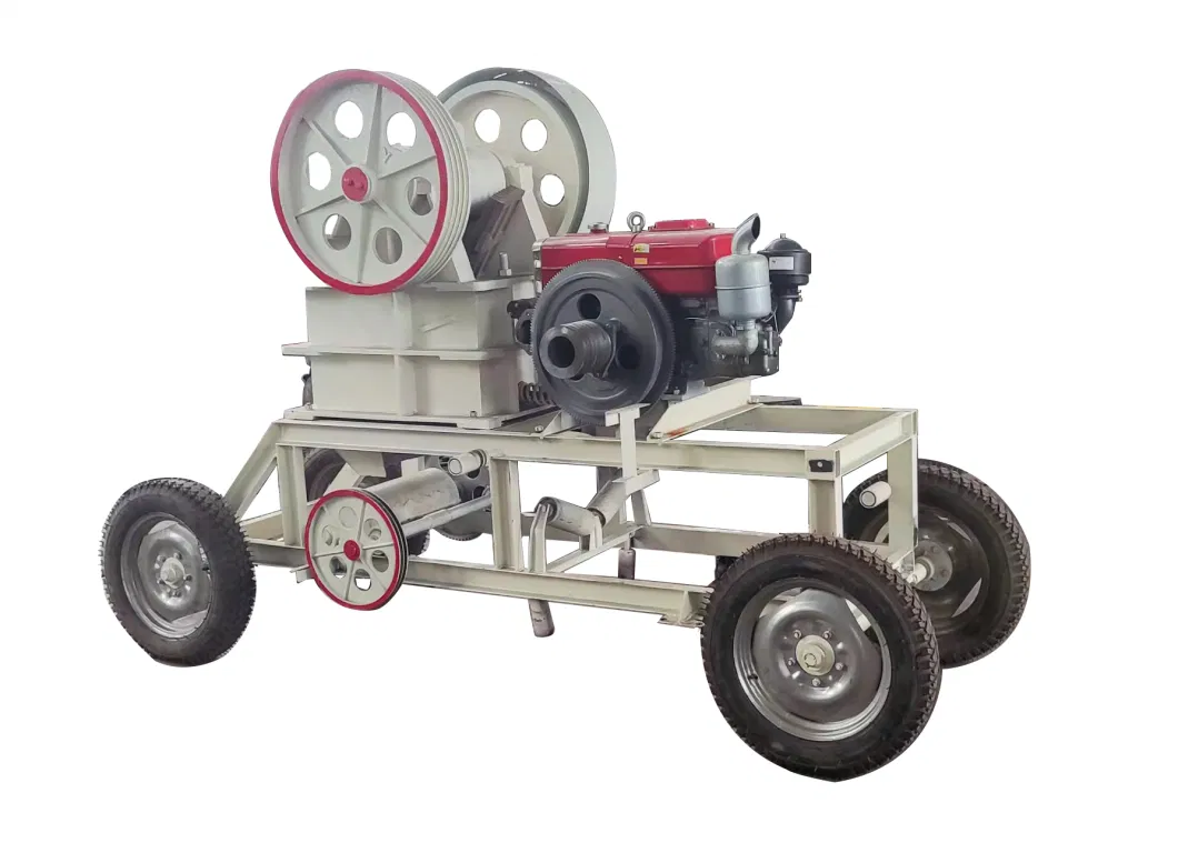 Mobile /Portable/Impact/Hammer/Roller/Stone/Rock/Limestone/Granite Jaw Crusher