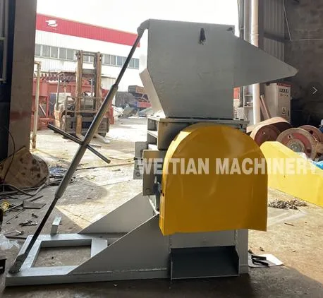 Waste Plastic PP PE Block Lump Crusher Machine