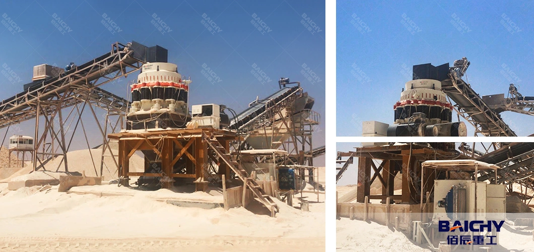 Small Scale Hard Stone Crusher Machine CS Series Symons 3 FT Short Head Cone Crusher for Sale