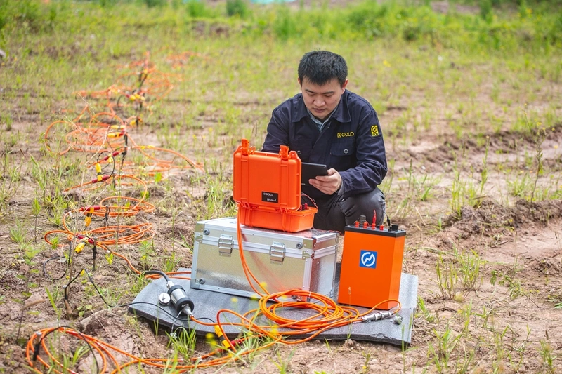 2D Geophysical Resistivity IP (Induced Polarization) Imaging Survey Equipment Groundwater Metal Mining