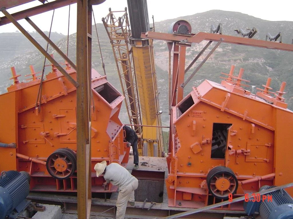 Quarry Site Silicon Rock Crushing Equipment