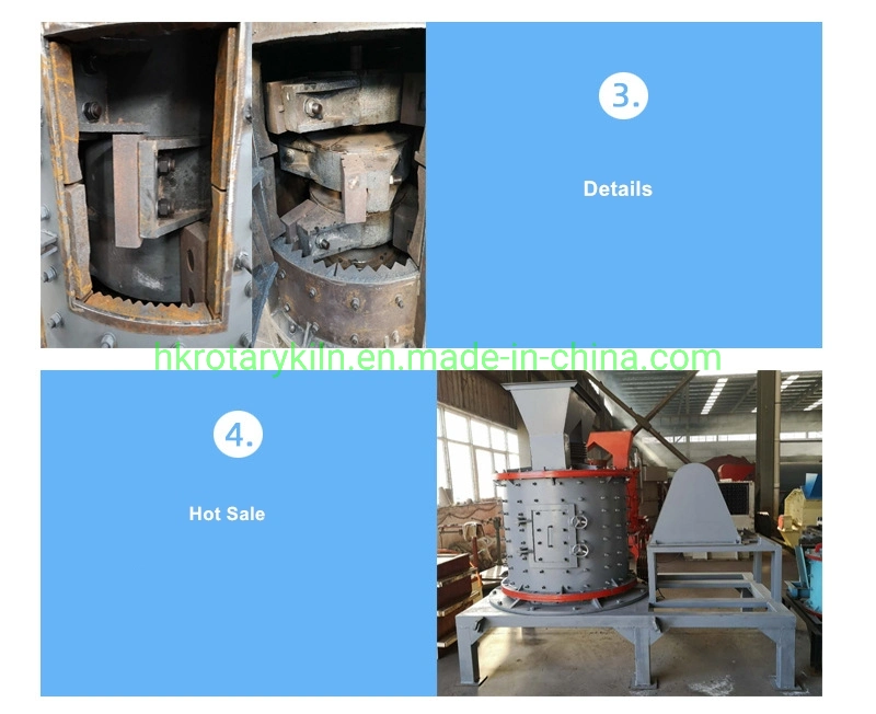 High Efficiency Gypsum/Coal/ Sand/Stone Crusher Machine Compound Vertical Crusher