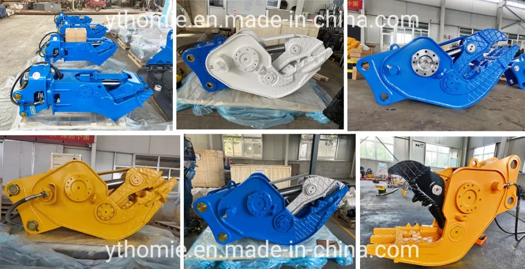 Construction Demolition Machine Hydraulic / Excavator Concrete Crusher, Waste Recovery