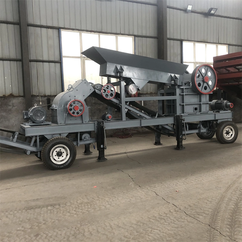 Industrial Mini Stone Hammer Crusher Vertical