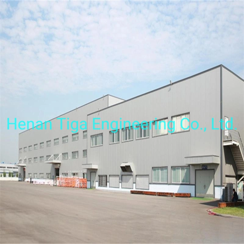 Henan Supplier Prefabricated Refined Oil Plant Steel Frame Oil Mill