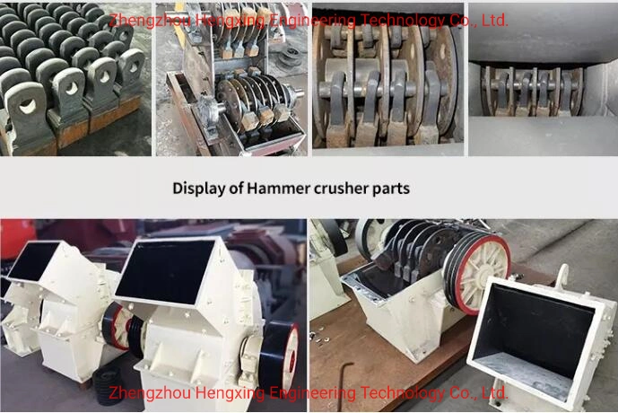 Small PC 600* 400 Hammer Crusher for Gold Ore, Stone, Rock