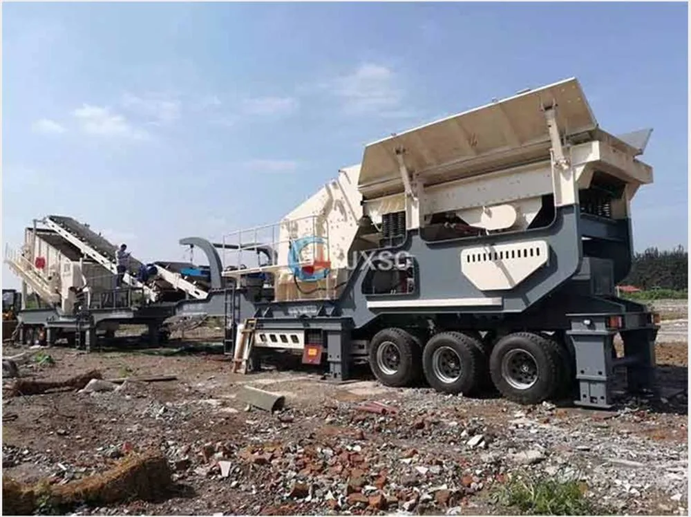 Hot Sale Mobile Impact Stone Crusher Tracked Mobile Concrete Crusher