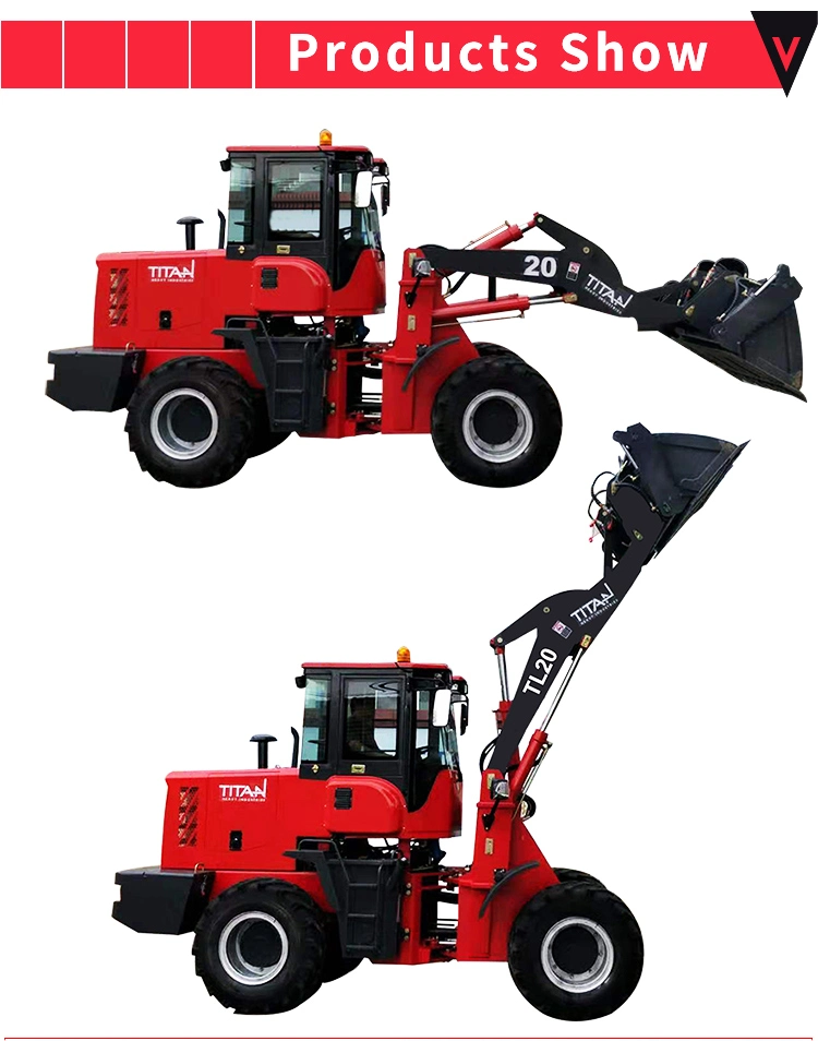 Chinese Mini Wheel Loaders China Deisel Front End Loader Mining Construction Machinery Earth Moving Equipment