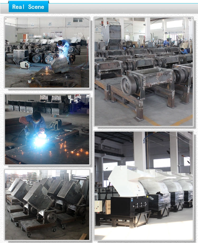 Scrap Plastic Bottle Crusher Machine Flat Crusher Machine for Waste Plastic Recycling