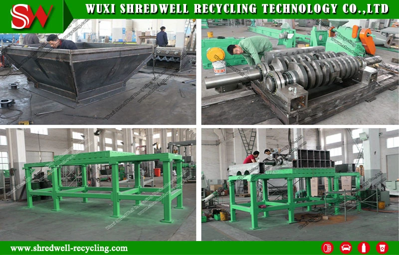 Cost-Effective Waste/Scrap/Used Tyre Shredding Plant for Rubber Powder Crushing