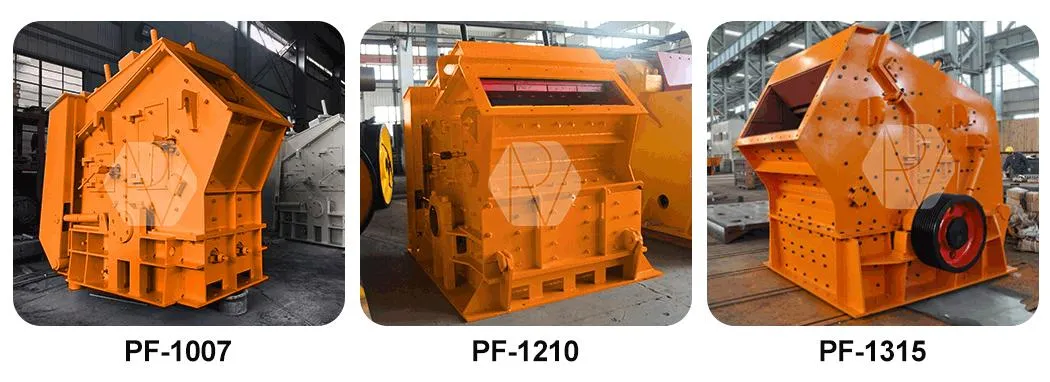 Widely use mining industrial marble calcium ore stone breaking machine impact crusher