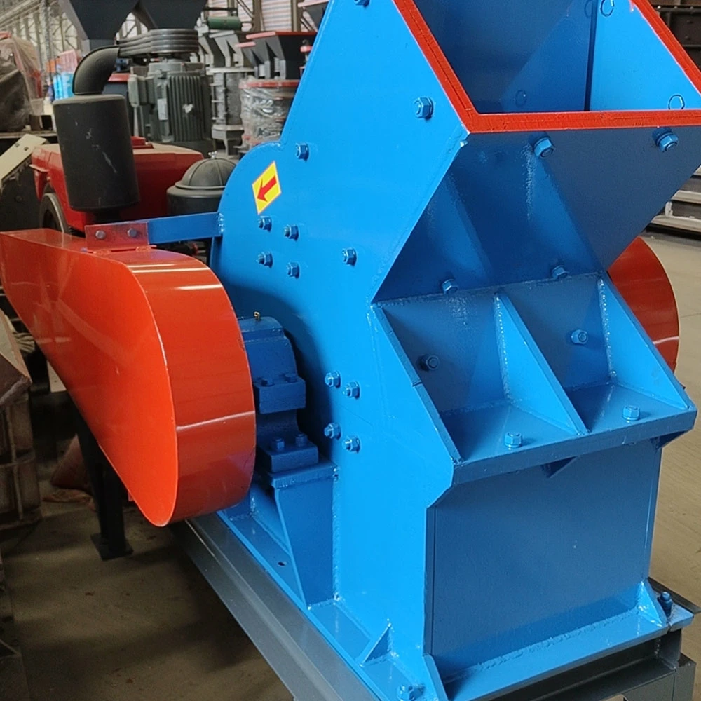 Mobile Type Granite Gravel Small Rock Hammer Crusher for Gold Mining