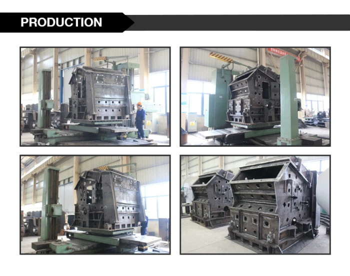 3-200tph Professional Horizontal Primary Tertiary Impact Crusher