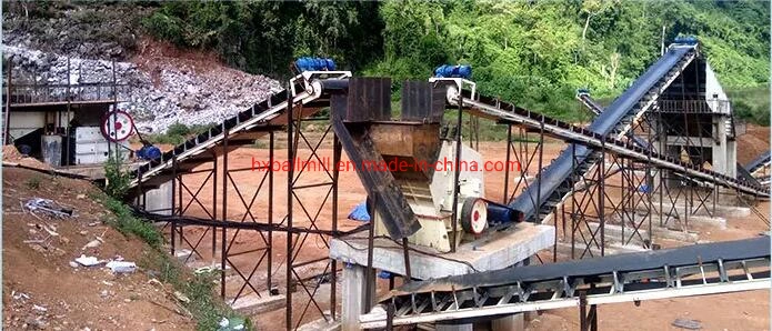 Construction Cement Block Crusher Limestone Wheel Mobile Impact Crusher