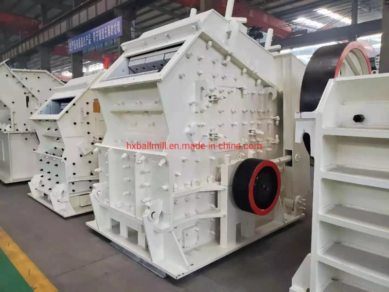 Construction Cement Block Crusher Limestone Wheel Mobile Impact Crusher