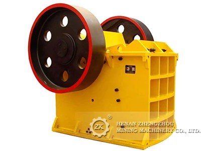 Large Capacity Mine Gold Stone Coal Rock Jaw Crusher Supplied by Zk Corp