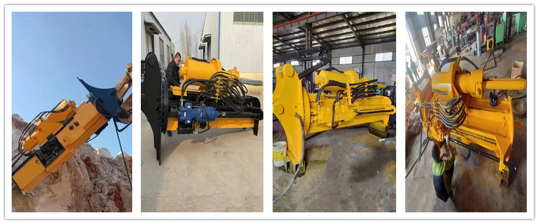 Rock Excavating Equipment Hydraulic Rock Splitter with Drills From Shandong China