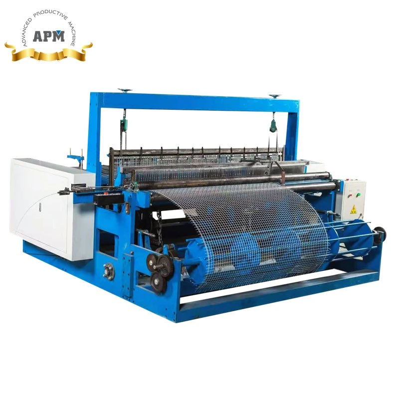 Semi Automatic Corrugated Wire Mesh Mining Screen Netting Machine