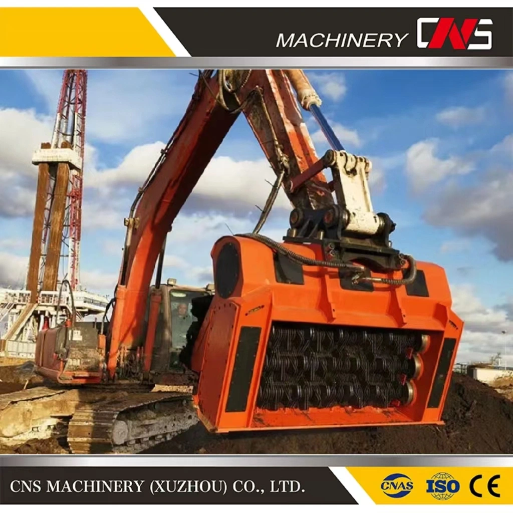 Construction Machinery Attachments Excavator Hydraulic Demolition Pulverizer Hydraulic Crusher Excavator