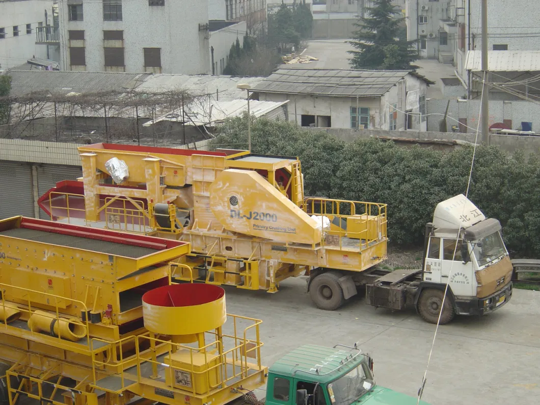 Duoling Portable Mobile Crushing Plants with Sceen