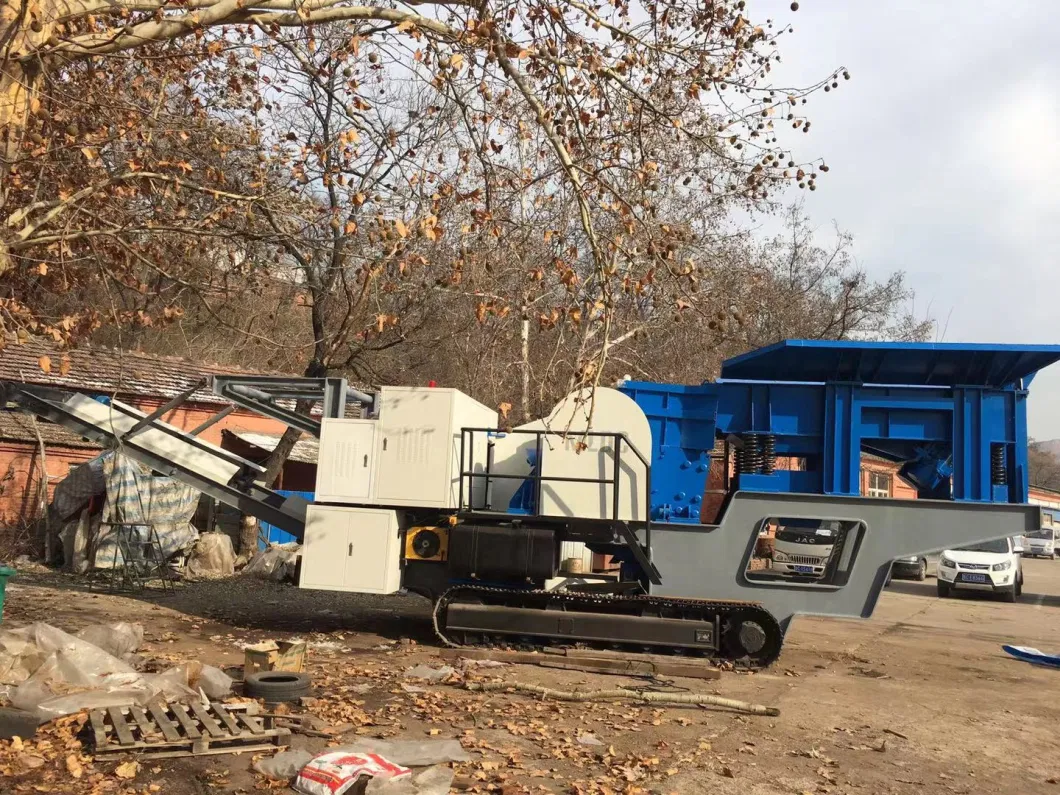 Mining Machine Mini Mobile 100 Tph Jaw Portable Small Rock Crushing Limestone Crusher Plant Factory Price