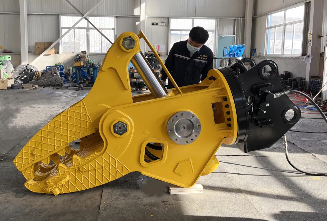 20t 30t New Rotating Excavator Pulverizer 360 Rotation Concrete Crusher for Sale