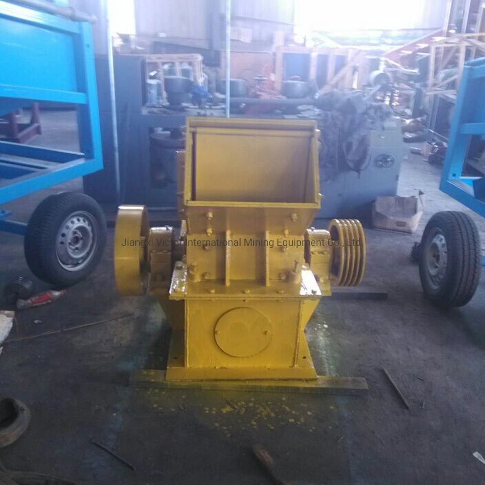 Stone Crushing Machine PC1000*800 Rock Crusher Hammer Mobile Diesel Engine Hammer Crusher Price for Gold Mining Equipments Processing Plant