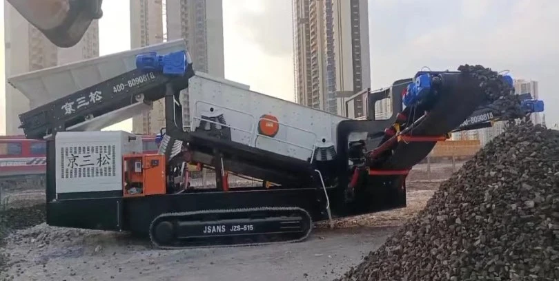 Crawler Cone Impact Mobile Crushing Station Mining Quarry Granite Basalt Limestone Gravel Crusher Factory Crusher