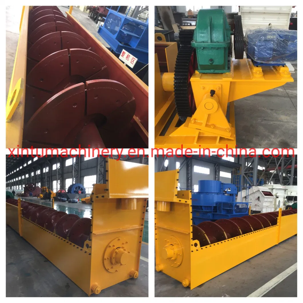 Large Capacity Compact Wheel Type Sand Washing Machine for Mining Equipment