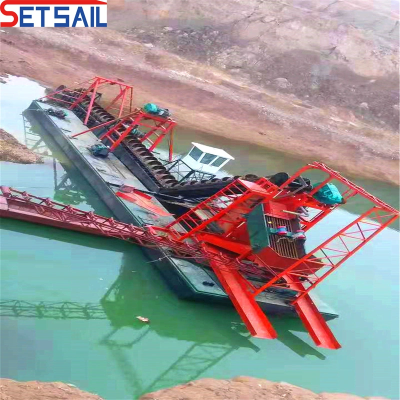 High-Capacity Chain Bucket Mining Equipment for Lake Gold Diamond