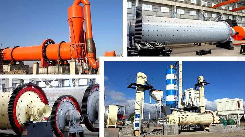 500 Tpd Cement Ball Mill for Grinding Material