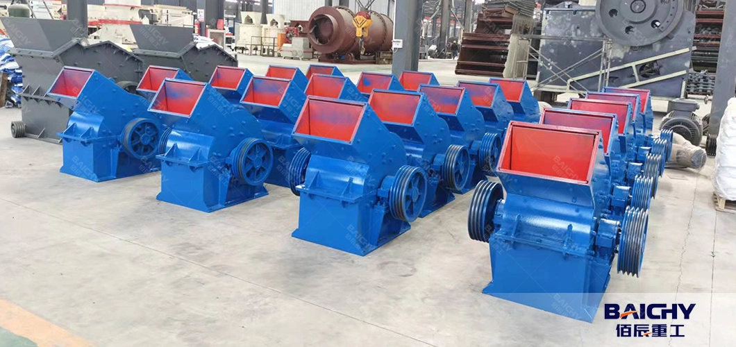 Small Coal Soil Slag Gravel Sand Stone Crusher, Gold Ore Hammer Mill Crusher, PC600X400 Portable Limestone Diesel Hammer Crusher