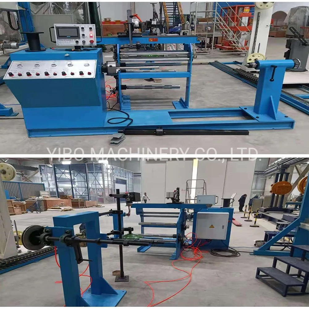 Three Winding Head Hv and LV Wire Coil Copper Transformer Winding Machinery