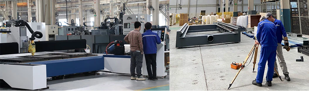 Metal Steel Cut Laser Machine Bevel Cutter Fiber Laser Cutting Equipment with Large Format