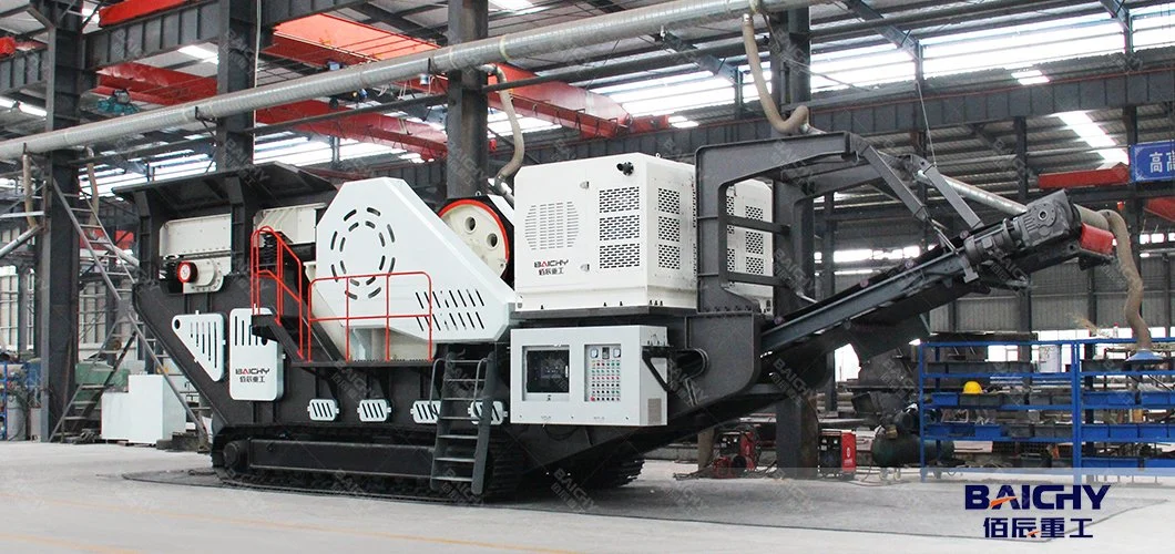 Compact Mining Crushing Equipment Mobile Jaw Crusher for Bauxite Gold Ore 100-200tph Crawler Mobile Stone Crusher Plant Price