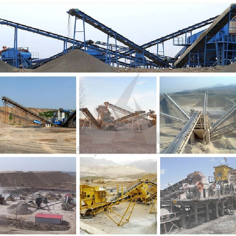 Mining Industrial Automatic Inclined Conveyor Equipment